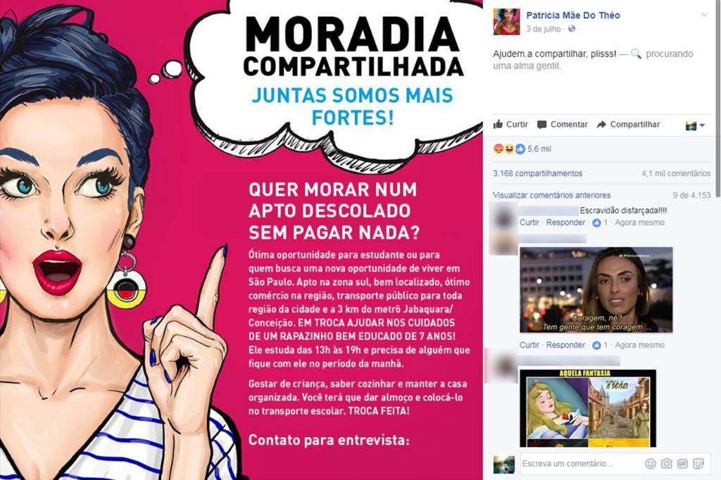 Designer que ofereceu casa por trabalho fecha acordo com MPT