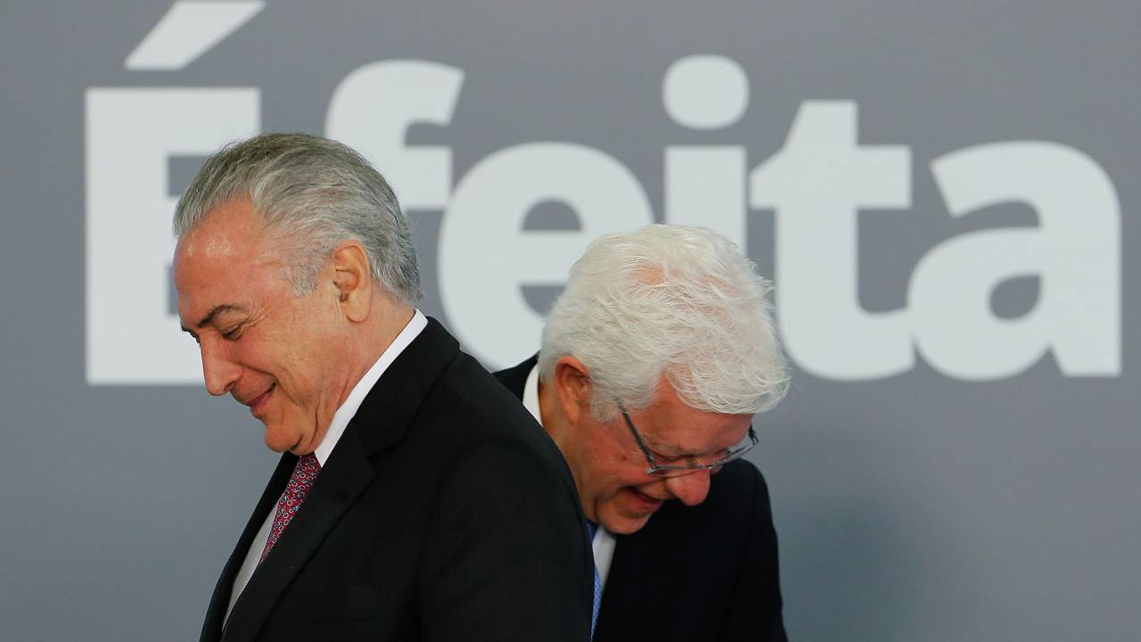 O presidente Michel Temer