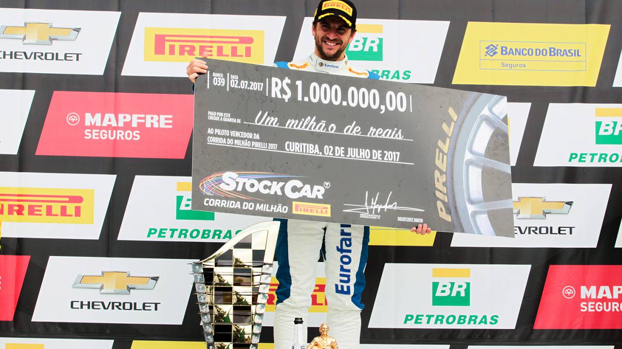 Daniel Serra vence a corrida de milhão