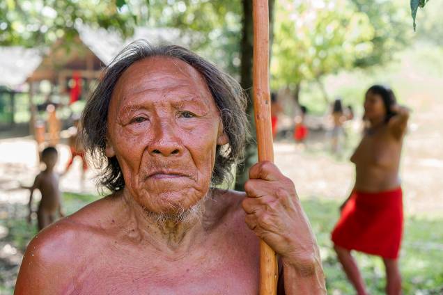 Ororiwa Wajãpi é um dos chefes da tribo Waiãpi. A etnia chegou a ter 230 índios até a década de 70, número que acabou reduzido a 150 depois do contágio por doenças do homem branco, como o sarampo, e conflitos com invasores dos territórios da tribo Ororiwa Wajãpi é um dos chefes da tribo Waiãpi. A etnia chegou a ter 230 índios até a década de 70, número que acabou reduzido a 150 depois do contágio por doenças do homem branco, como o sarampo, e conflitos com invasores dos territórios da tribo