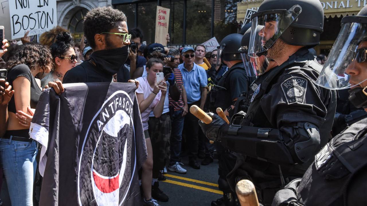 Protesto em Boston