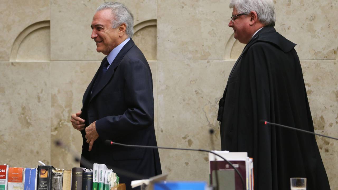 Michel Temer e Rodrigo Janot