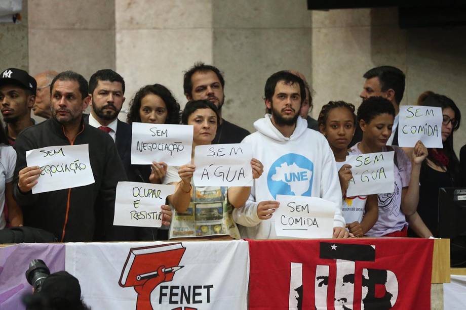 Estudantes ocupam Câmara de São Paulo