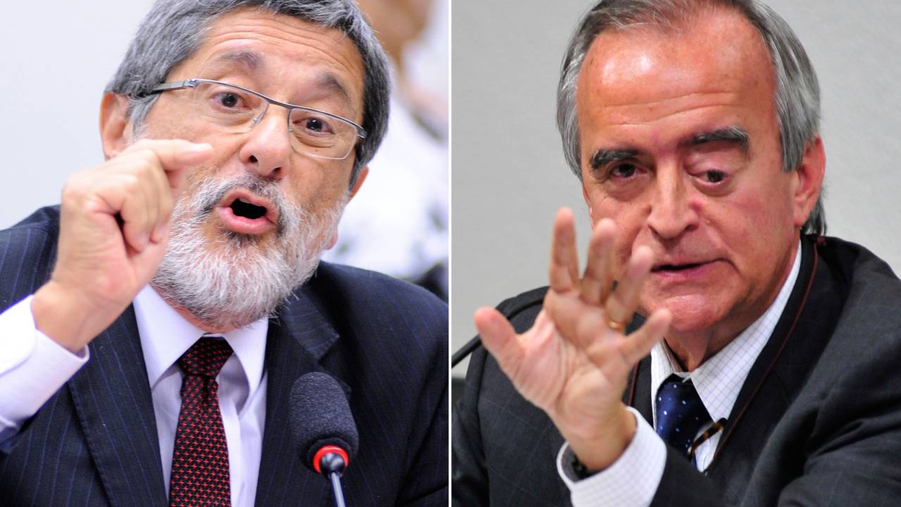 José Sérgio Gabrielli e Nestor Cerveró
