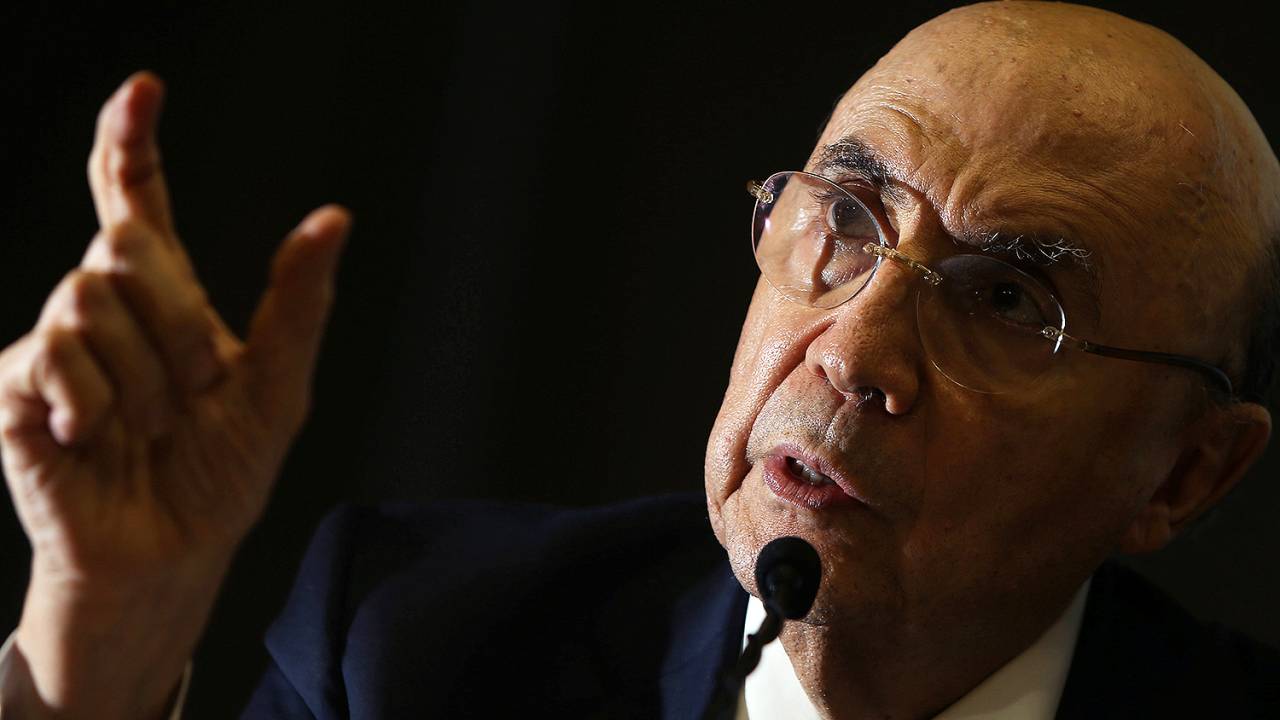 O ministro da Fazenda, Henrique Meirelles