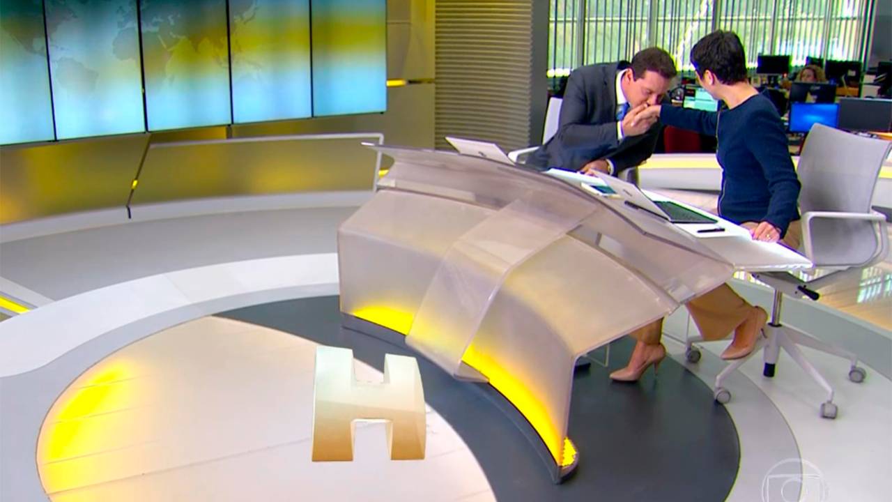 Dony De Nuccio estreia no 'Jornal Hoje'