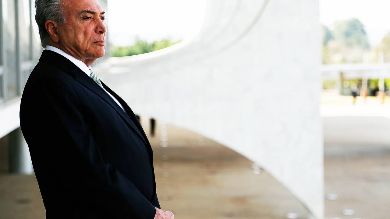 O presidente Michel Temer