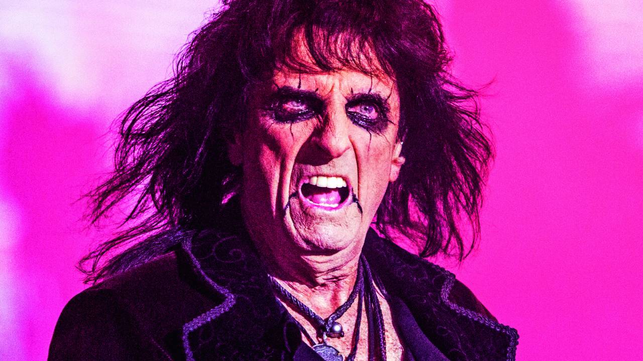 O roqueiro Alice Cooper