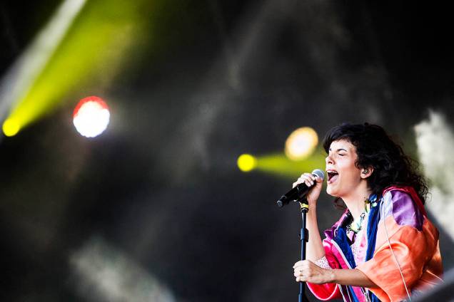 A cantora Céu se apresenta durante o primeiro dia do Rock in Rio - 15/09/2017 A cantora Céu se apresenta durante o primeiro dia do Rock in Rio - 15/09/2017