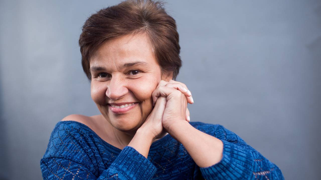 A humorista e atriz Claudia Rodrigues —