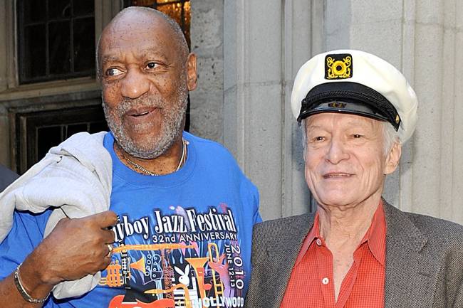 Bill Cosby e Hugh Hefner