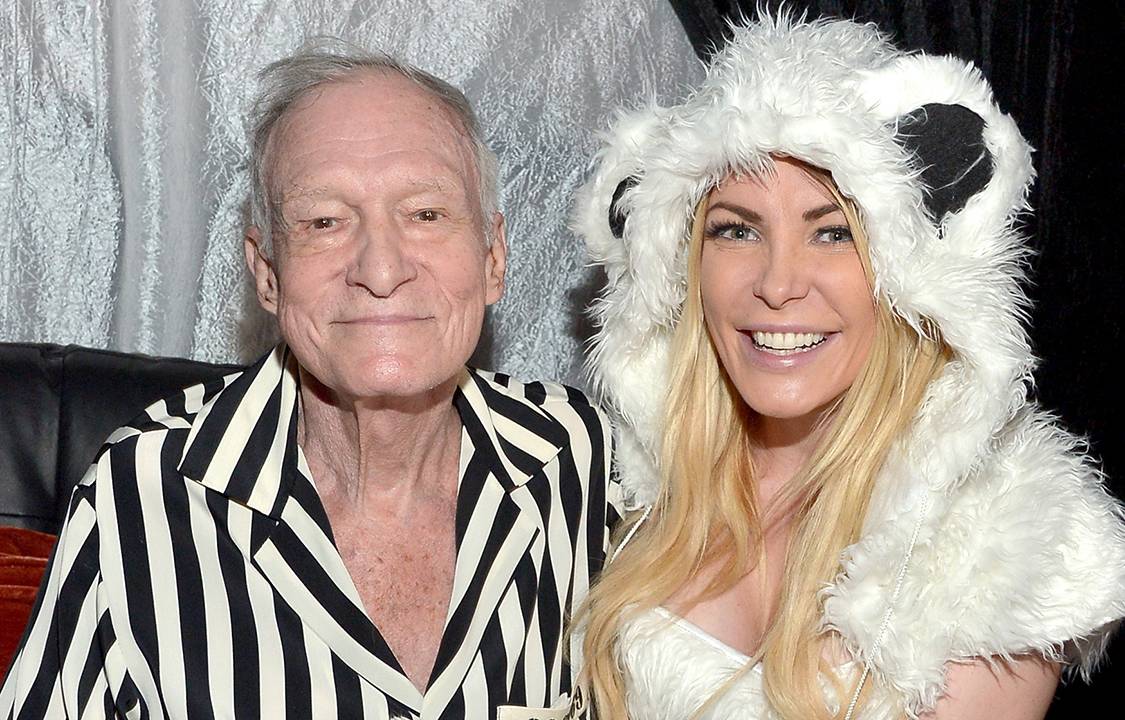 Hugh Hefner e Chrystal Harris