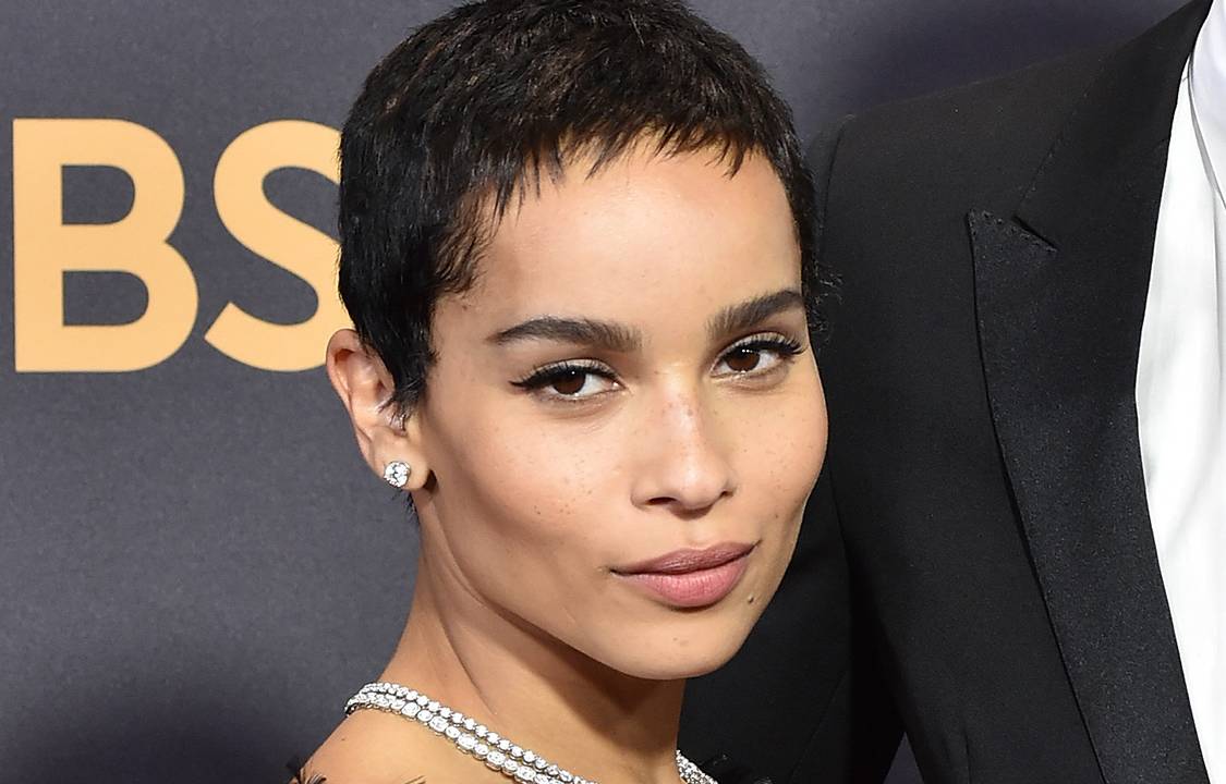 Zoe Kravitz no 69th Primetime Emmy Awards, em Los Angeles, Califórnia