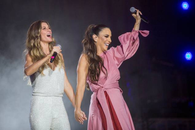 A cantora Ivete Sangalo se apresenta no primeiro dia de Rock in Rio A cantora Ivete Sangalo se apresenta no primeiro dia de Rock in Rio