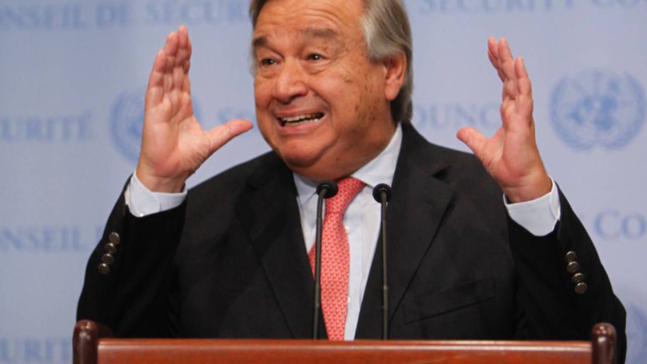 Antonio Guterres secretário Geral da ONU