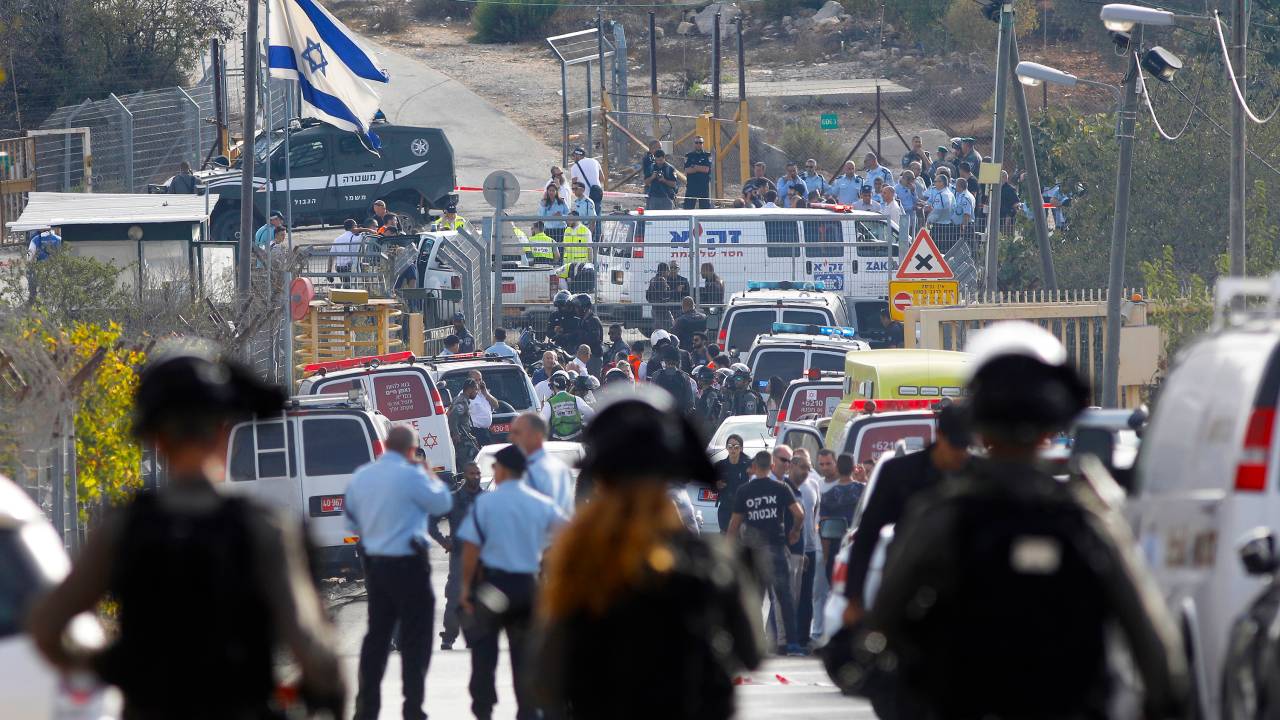 Ataque de palestinos à israelitas