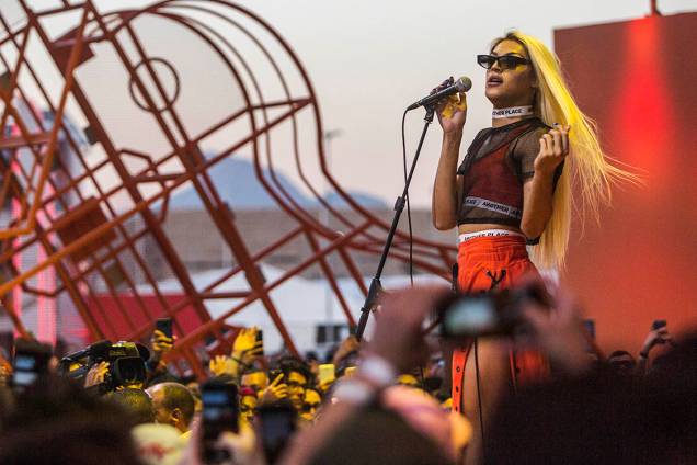 A cantora Pabllo Vittar se apresenta no primeiro dia de Rock in Rio A cantora Pabllo Vittar se apresenta no primeiro dia de Rock in Rio