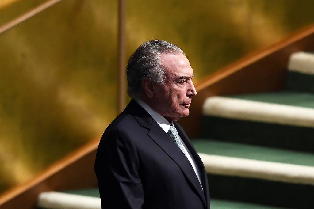 O presidente Michel Temer