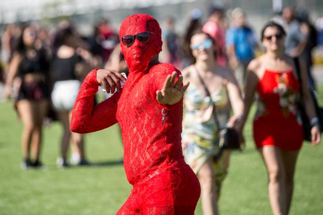 Movimentação do público no primeiro dia do Rock in Rio no Parque Olímpico no Rio de Janeiro - 15/09/2017 Movimentação do público no primeiro dia do Rock in Rio no Parque Olímpico no Rio de Janeiro - 15/09/2017