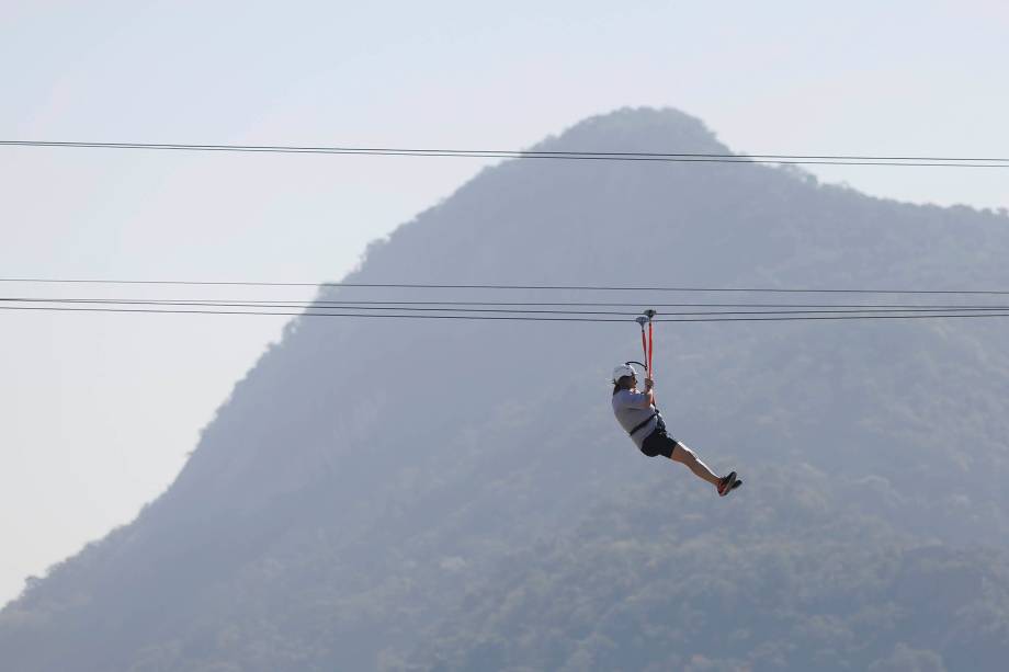 Movimentação do público no primeiro dia do Rock in Rio no Parque Olímpico no Rio de Janeiro - 15/09/2017