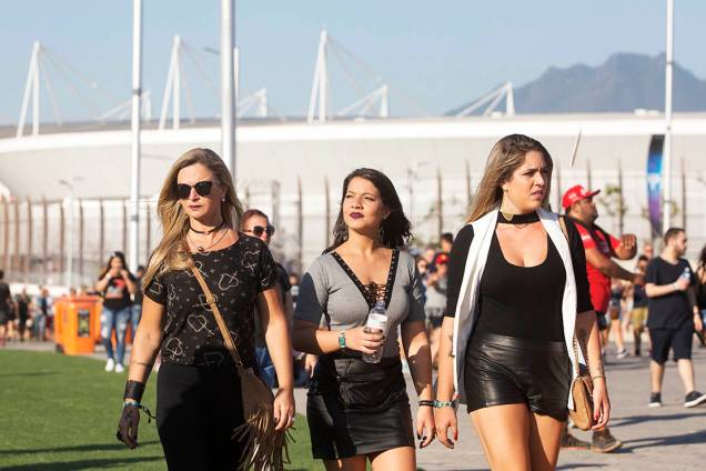 Público durante o primeiro dia do Rock in Rio - 15/09/2017 Público durante o primeiro dia do Rock in Rio - 15/09/2017