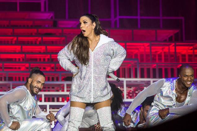 A cantora Ivete Sangalo se apresenta no primeiro dia de Rock in Rio A cantora Ivete Sangalo se apresenta no primeiro dia de Rock in Rio