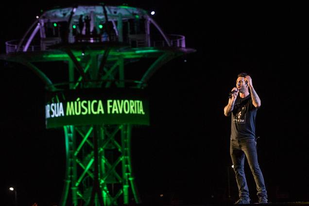 A banda Maroon 5, liderada por Adam Levine no Palco Mundo durante o primeiro dia de Rock in Rio - 15/09/2017 A banda Maroon 5, liderada por Adam Levine no Palco Mundo durante o primeiro dia de Rock in Rio - 15/09/2017