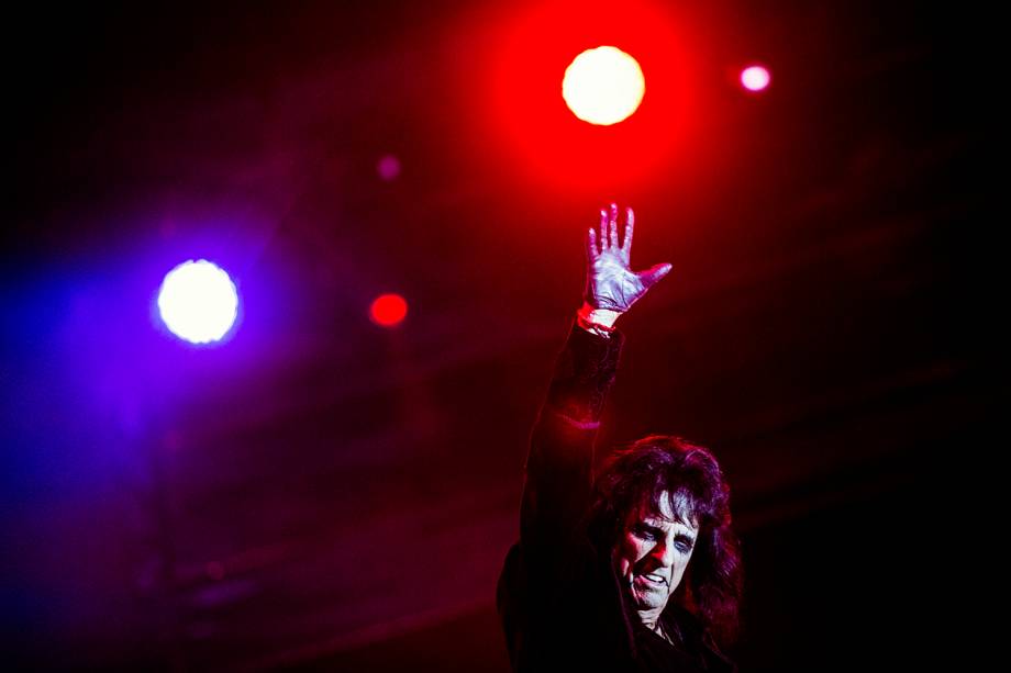 Alice Cooper se apresenta no Palco Sunset, durante o quarto dia da sétima edição do Rock In Rio realizada no Parque Olímpico do Rio de Janeiro, RJ - 21/09/2017