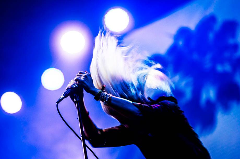 Show de The Kills no palco Sunset durante a 7ª edição do Rock in Rio, no Parque Olímpico, na capital fluminense - 21/09/2017