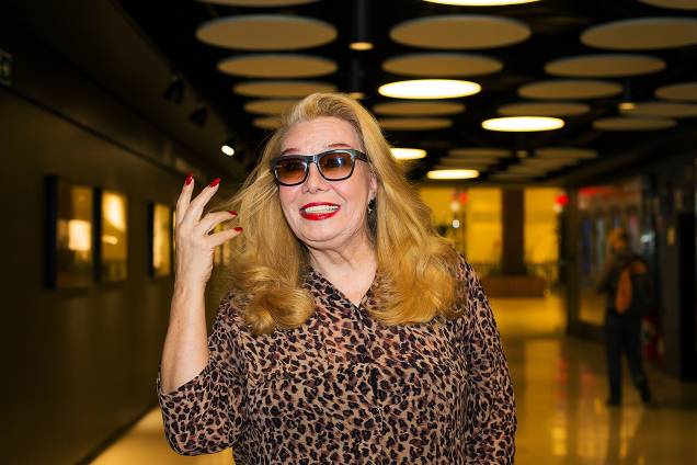 A artista Rogéria na pré-estreia e debate, promovido pela Folha, do filme "Divinas Divas" no Espaço Itaú Frei Caneca em São Paulo - 19/06/2017 A artista Rogéria na pré-estreia e debate, promovido pela Folha, do filme "Divinas Divas" no Espaço Itaú Frei Caneca em São Paulo - 19/06/2017