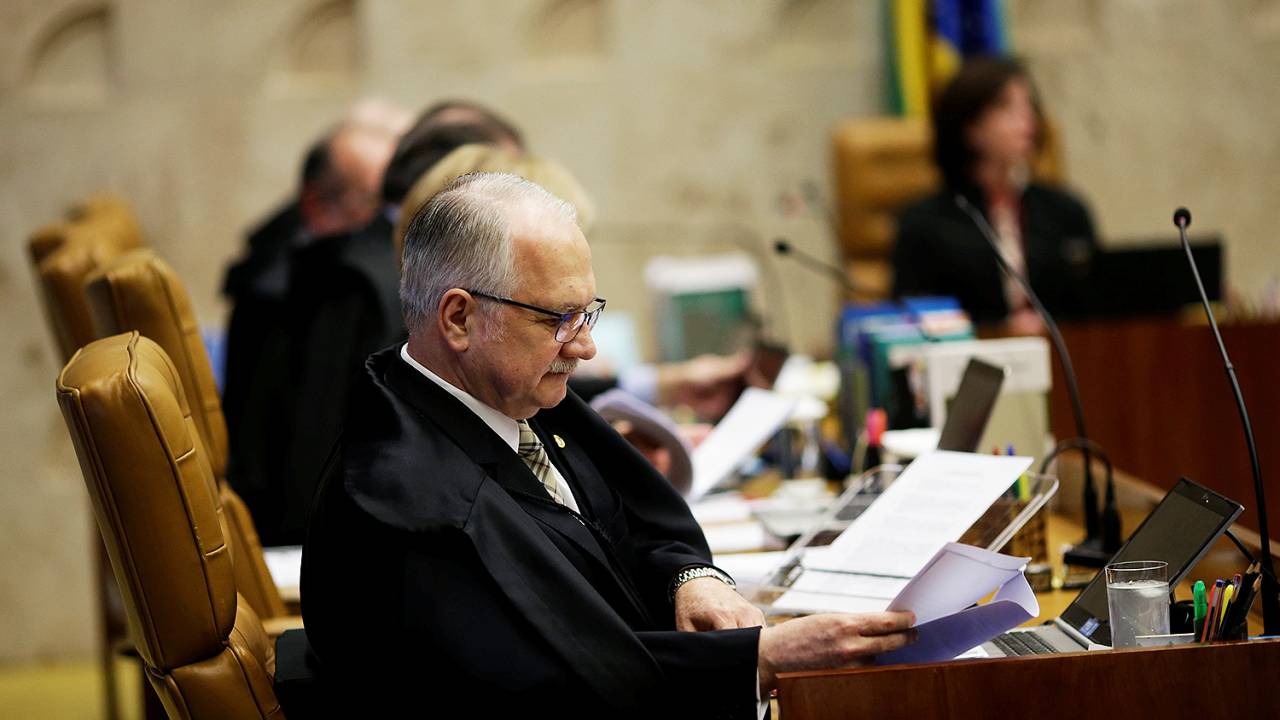 O ministro Edson Fachin