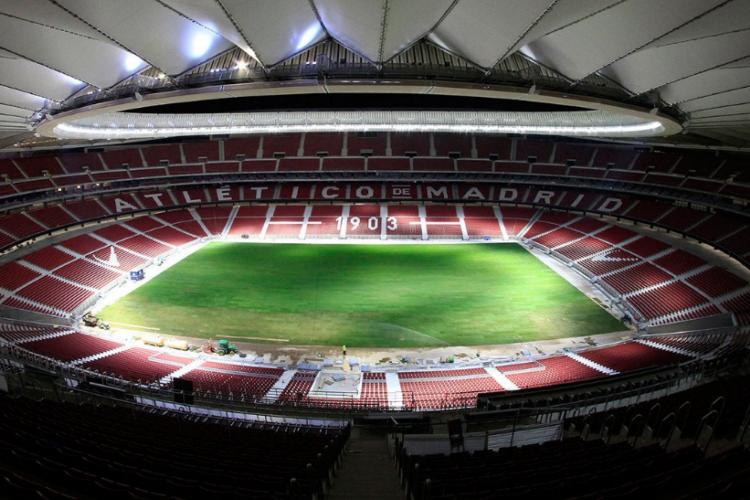 Estádio Wanda Metropolitano, do Atlético de Madri