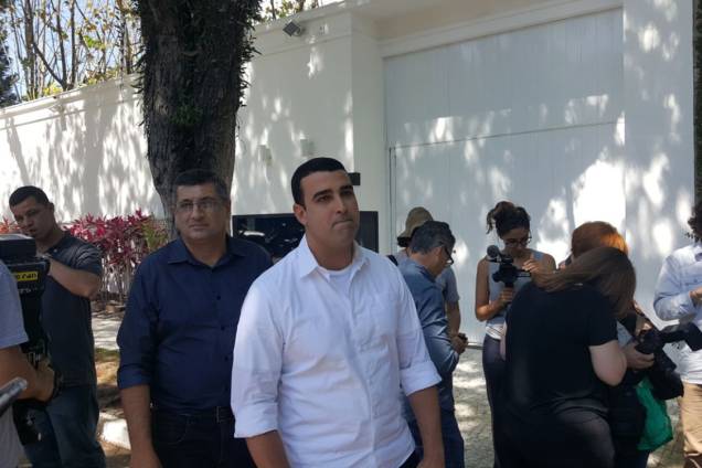 Movimentação de jornalistas e fotógrafos em frente à casa de Joesley Batista, na Rua França, em São Paulo Movimentação de jornalistas e fotógrafos em frente à casa de Joesley Batista, na Rua França, em São Paulo