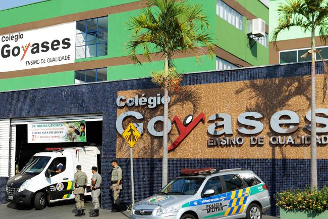 Tiroteio em escola de Goiânia (GO) – Colégio Goyases Tiroteio em escola de Goiânia (GO) - Colégio Goyases