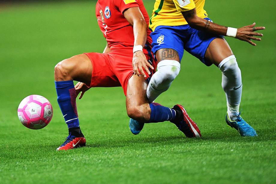 Partida entre Brasil e Chile, válida pela 18ª rodada (última) das Eliminatórias Sul-Americanas da Copa de 2018 (Rússia) no Allianz Parque, em São Paulo (SP) - 10/10/2017