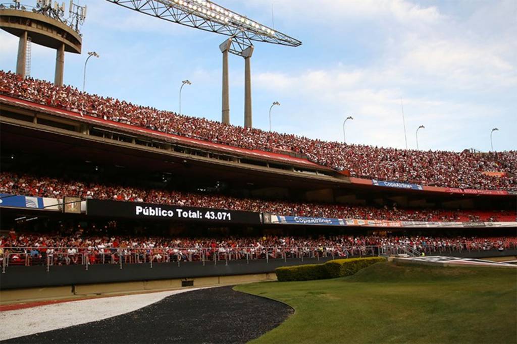 Estádio do Morumbi terá maiores telões da América Latina