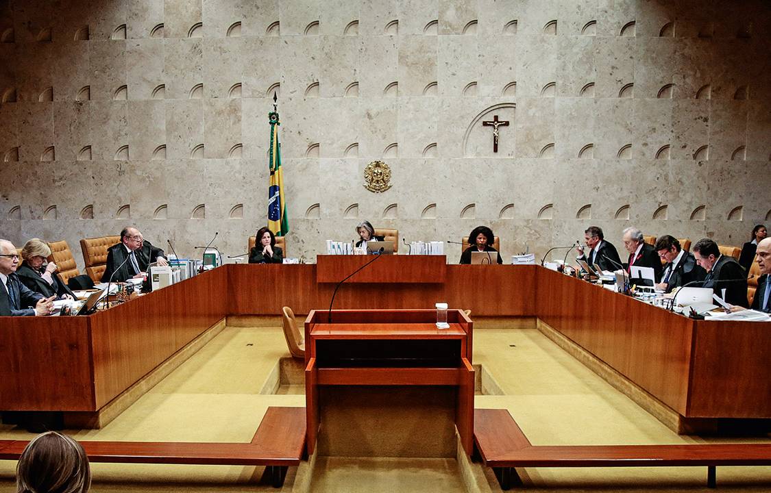 Revista Veja Matéria: STF decide se parlamentar pode ser afastado sem aval do Congresso Geral do Plenário Foto: Cristiano Mariz Data: 11/10/2017 Local: STF - Brasília - DF
