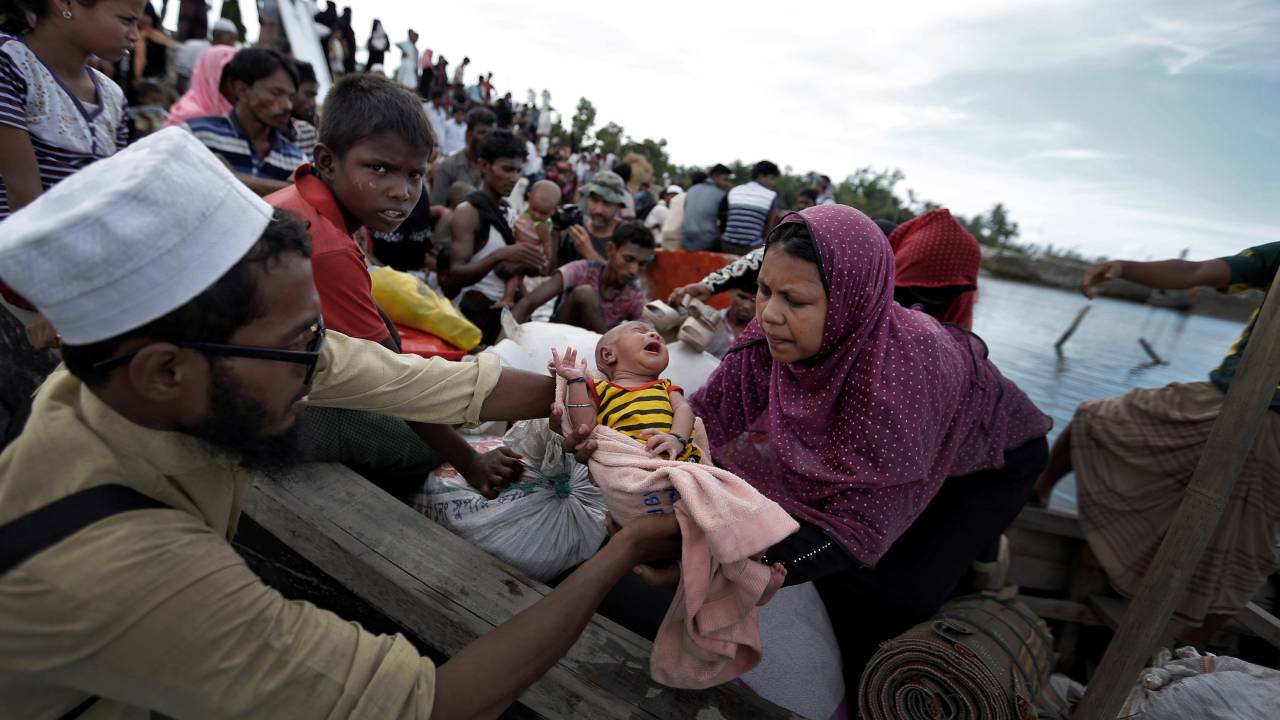 Imagens do dia - Refugiados rohingya em Bangladesh