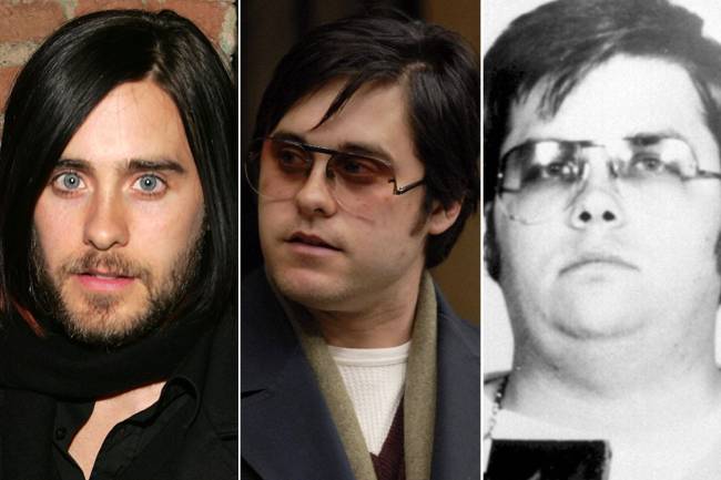 Jared Leto como Mark Chapman, o assassino de John Lennon, em Capítulo 27 (2007)