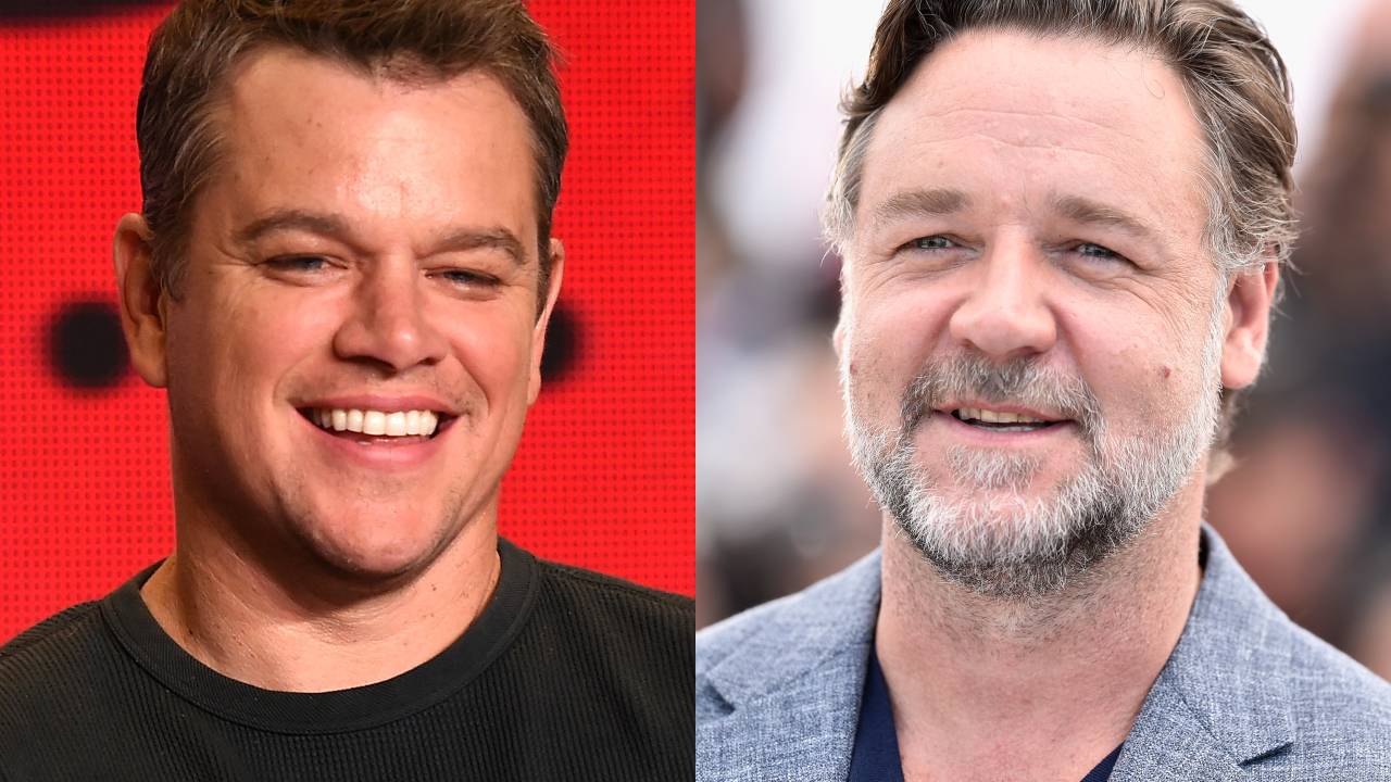 Matt Damon e Russell Crowe