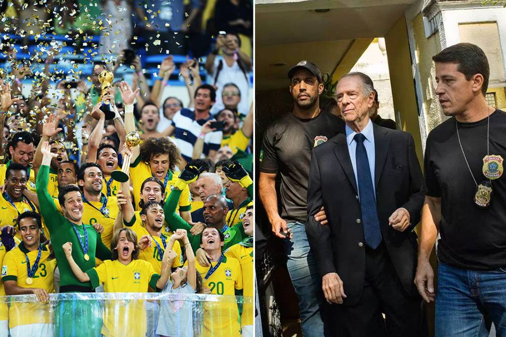 Antes e depois: País do esporte