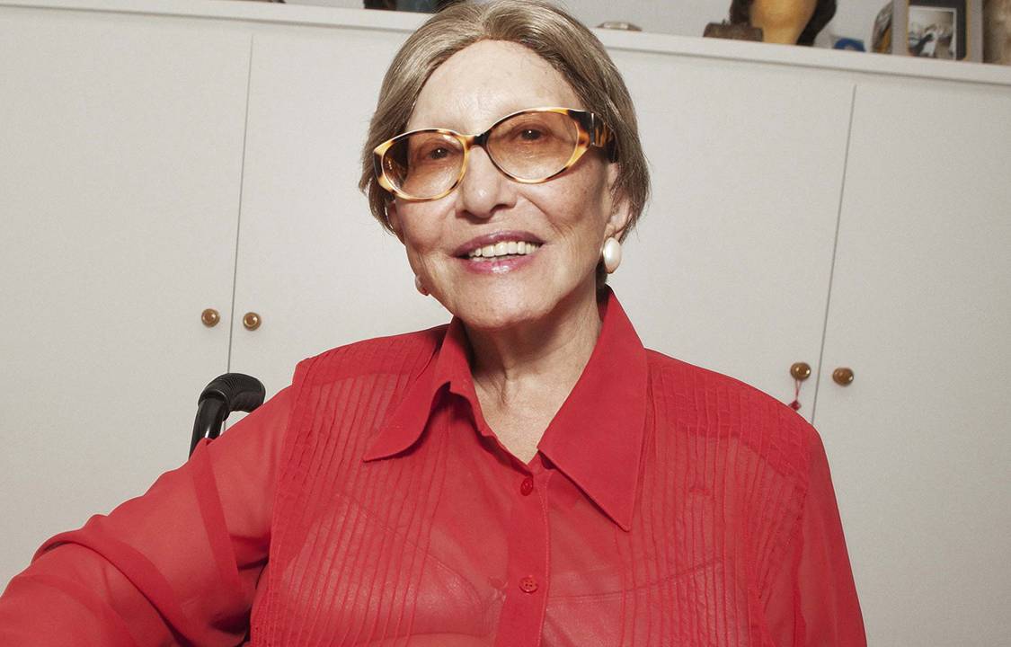 Ruth Escobar, foto feita pelo filho Nelson Aguilar