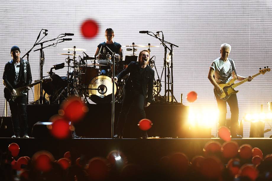 Show da banda irlandesa U2 em comemoração aos 30 anos do lançamento do CD "The Joshua Tree", no Estádio do Morumbi, em São Paulo (SP) - 19/10/2017