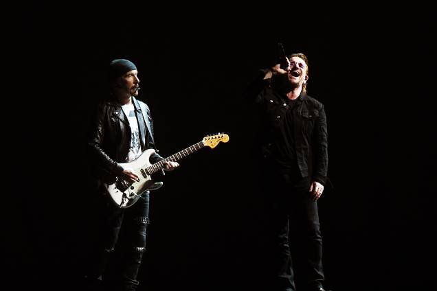 A banda irlandesa U2 se apresenta no estádio do Morumbi, em São Paulo, como parte da turnê em que celebra os 30 anos do disco "The Joshua Tree" - 19/10/2017 A banda irlandesa U2 se apresenta no estádio do Morumbi, em São Paulo, como parte da turnê em que celebra os 30 anos do disco "The Joshua Tree" - 19/10/2017