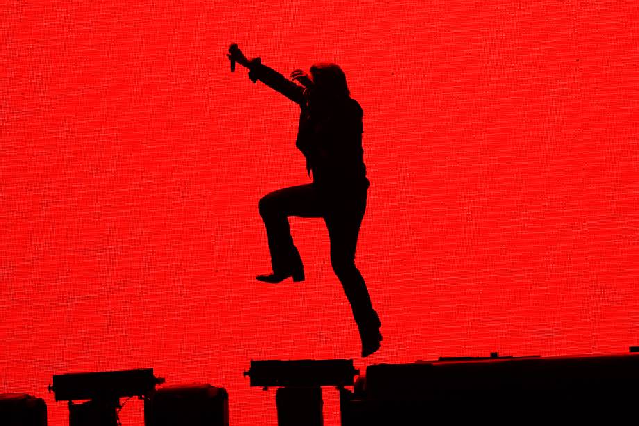 A banda irlandesa U2 se apresenta no estádio do Morumbi, em São Paulo, como parte da turnê em que celebra os 30 anos do disco "The Joshua Tree" - 19/10/2017 A banda irlandesa U2 se apresenta no estádio do Morumbi, em São Paulo, como parte da turnê em que celebra os 30 anos do disco "The Joshua Tree" - 19/10/2017