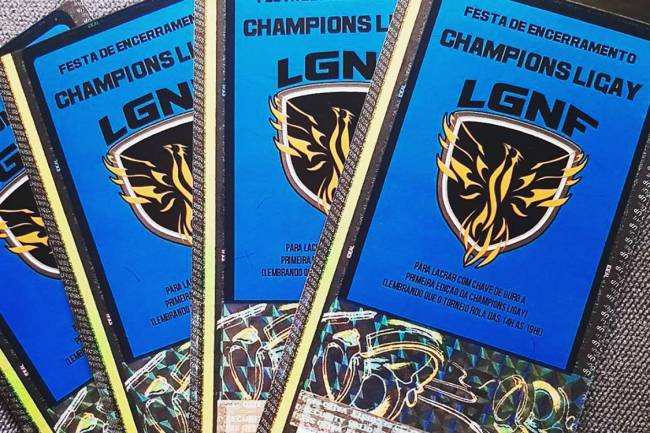 Ingressos para festa da Champions Ligay