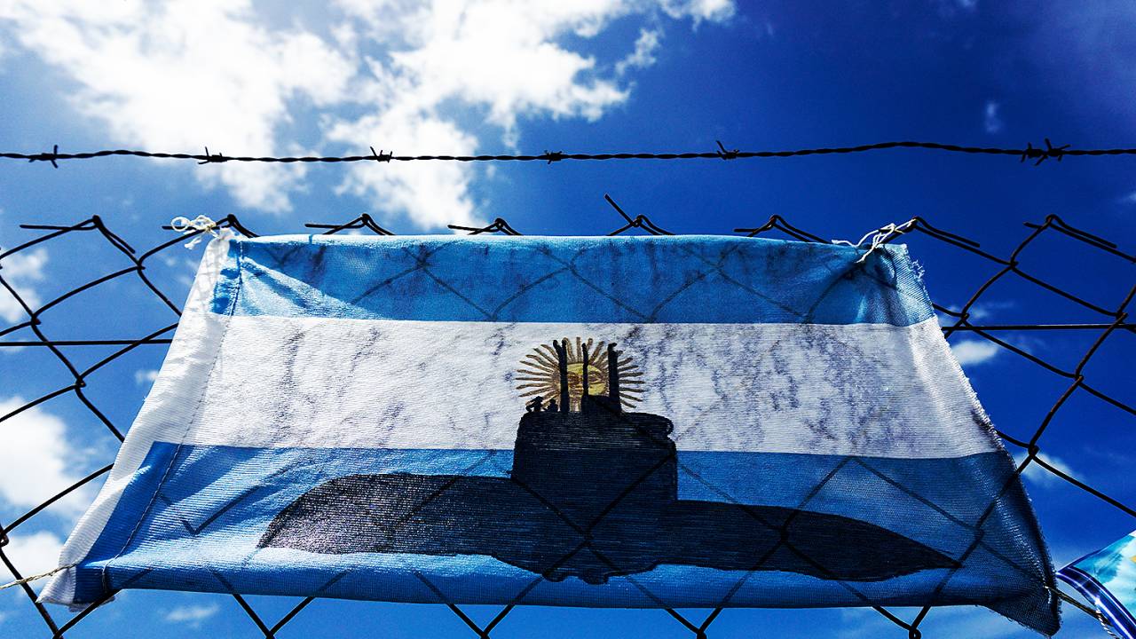 Em Mar del Plata - submarino desaparecido