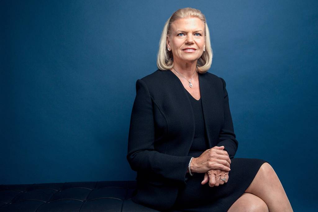 O passado passou, afirma Ginni Rometty, CEO da IBM