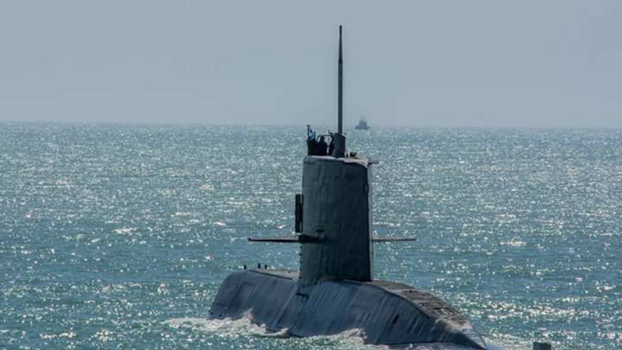 Partida do submarino ARA San Juan, que está desaparecido