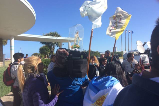 Procissão e vigília pelos submarinistas em Mar del Plata - 24/11/2017 Procissão e vigília pelos submarinistas em Mar del Plata - 24/11/2017